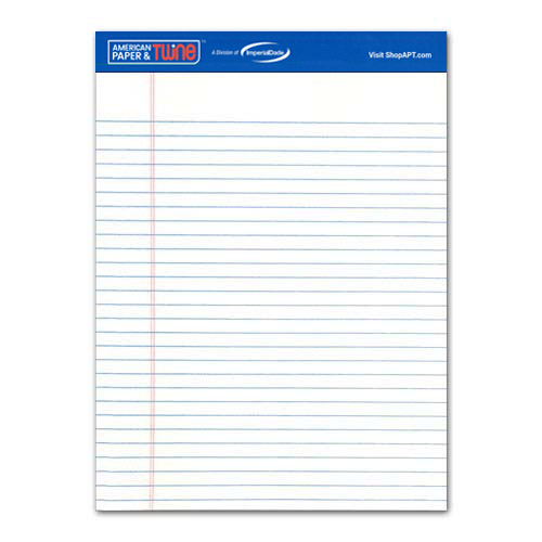 Tops The Legal Pad Ruled Top Perforated