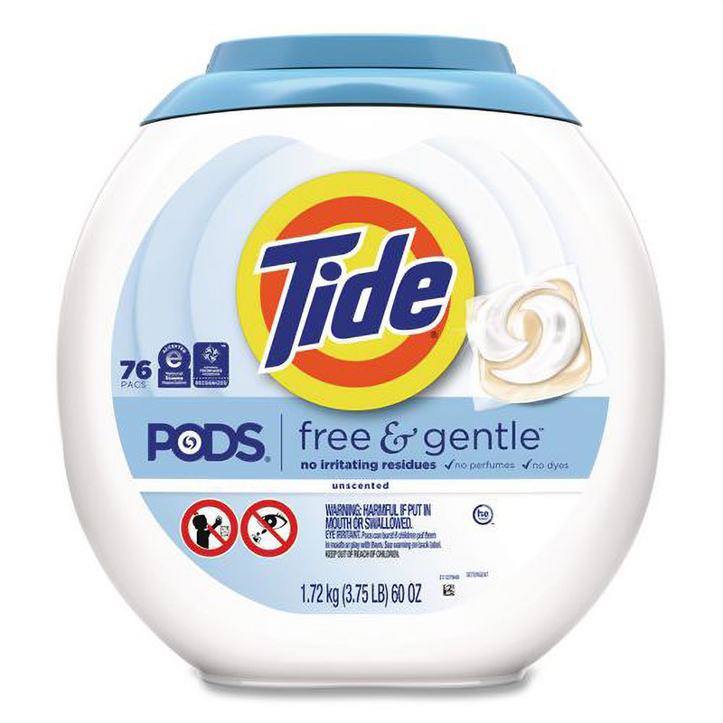 Tide PODS Free & Gentle Laundry Detergent