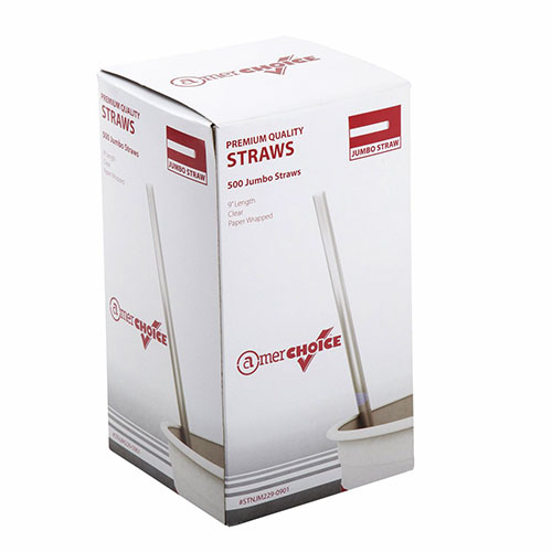 AmerCareRoyal® Individually Wrapped Jumbo Straw