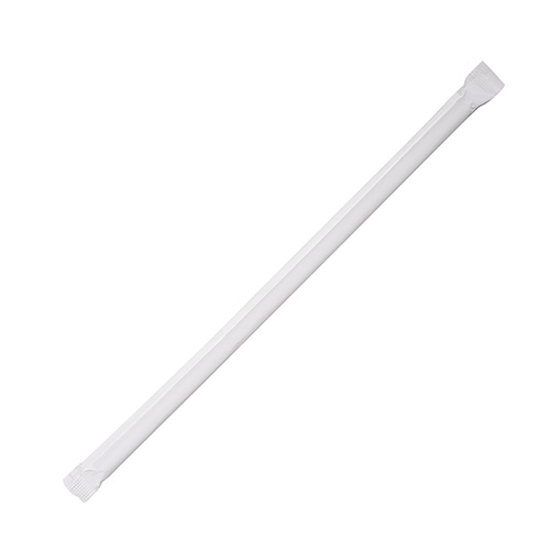 Lollicup Karat Individually Wrapped Jumbo Straw