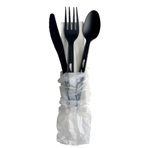 Better Earth Mediumweight Wrapped Compostable Cutlery Kit
