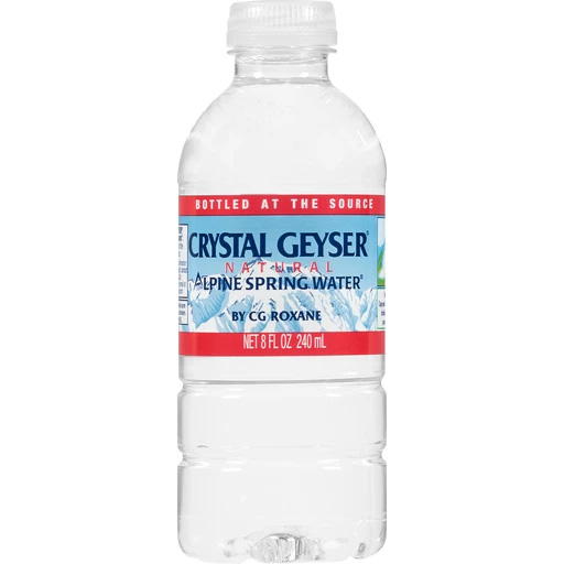 Crystal Geyser Alpine Spring Water