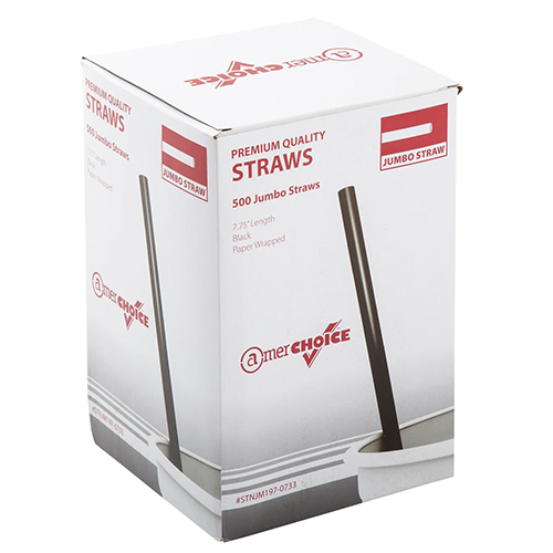 AmerCareRoyal® Individually Wrapped Jumbo Straws