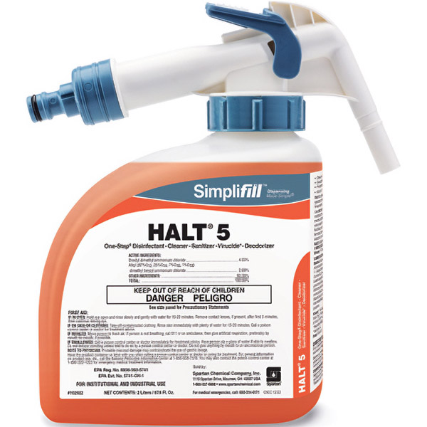 Spartan Simplifill™ Halt® 5 Disinfectant Cleaner