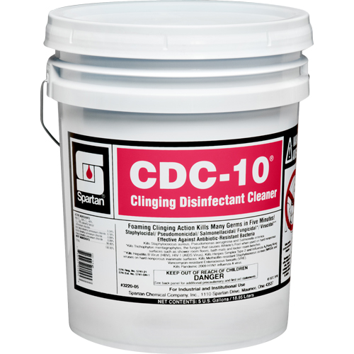 Spartan CDC-10 Clinging Disinfectant Cleaner