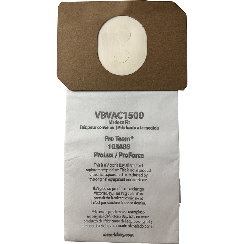 Victoria Bay Micro Filter Vacuum Bag Replacement