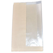 Double View Window Food Service Bag