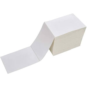 Cobblestone Thermal Transfer Fanfold Labels