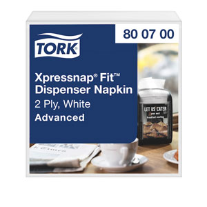 Tork® Xpressnap Fit Dispenser Napkins