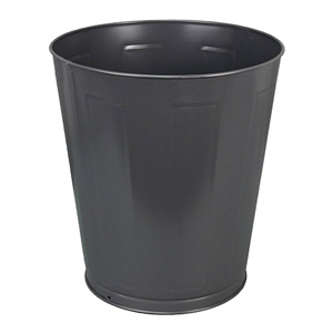 Impact® Products Round Metal Wastebasket