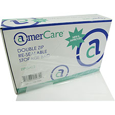 AmerCareRoyal® Seal Top Poly Bag with White Block