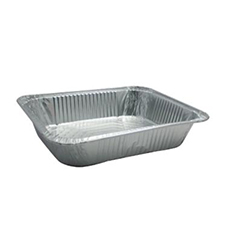 Western Plastics Aluminum Half Size Steam Table Pan