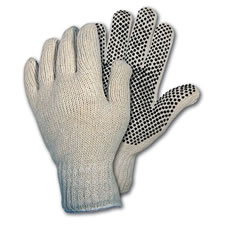 MCR Safety Dotted Knit Work Gloves