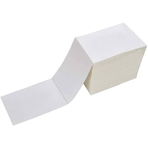 Cobblestone Thermal Transfer Fanfold Labels