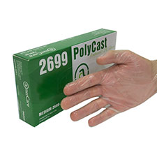 AmerCareRoyal® PolyCast 2699 Poly Gloves