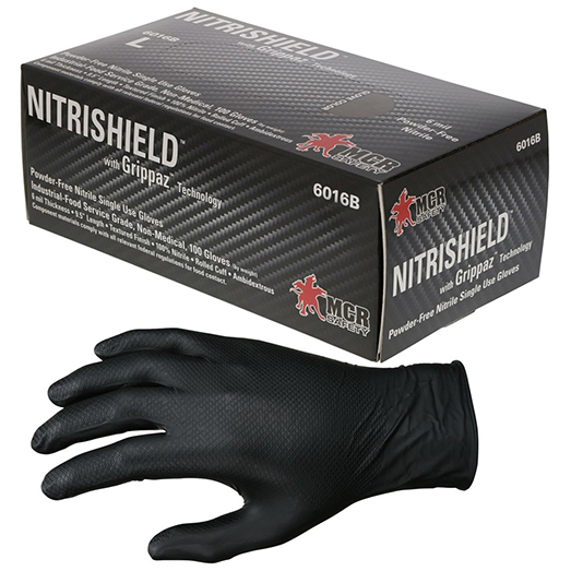 MCR Safety Nitrishield Gloves with Grippaz Technology