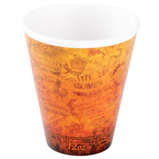 Dart Fusion Insulated Paper Hot Cup