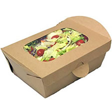 Dixie Window Sandwich and Salad Container