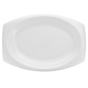 Dart® Quiet Classic® Laminated Foam Platter