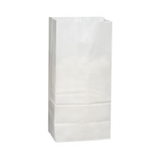Duro Bag 20# White Grocery Bag