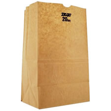 Duro Bag 20# Standard Shorty Grocery Bag