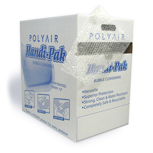 Polyair Handi-Pak Bubble Wrap in Dispenser