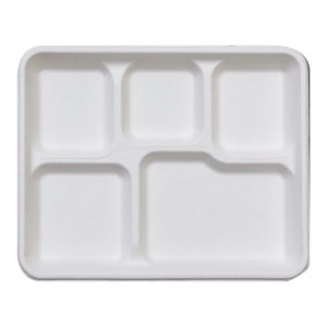 Molded Fiber Lunch Tray
