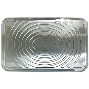 Western Plastics Half Steam Foil Container Lid 5001