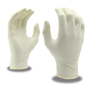 Cordova Silver™ Disposable Industrial-Grade Latex Gloves