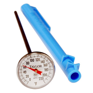 Instant Read Food Service Pocket Thermometer