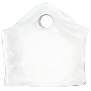 Command Packaging Super Wave Handle Takeout Bag