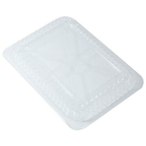Anti-Fog Dome Lid for Oblong Aluminum Food Containers
