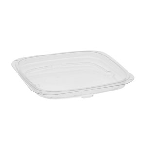 Pactiv Evergreen Flat Recessed Square Container Lid