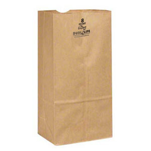 Duro Bag Dubl Life® Husky SOS 8# Grocery Bag