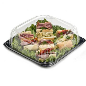 Sabert UltraStack® Square Platter with Dome Lid