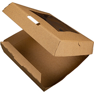 SCT® Windowed Personal Pan Pizza Box