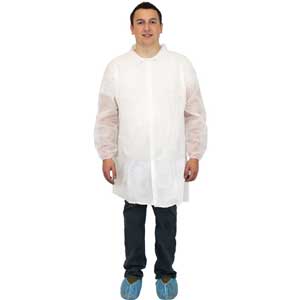 The Safety Zone PolyLite® Labcoat
