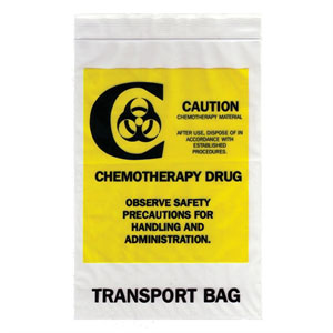 Chemotherapy Transport Bags with Zip Closure