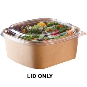 Sabert Dome Lid for Square Bowl