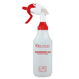 Stearns Pre-Printed Empty Bottle for Pathostat 64 Disinfectant