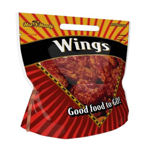 Wings To Go Bag