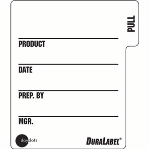 Ecolab DuraLabel Food Prep Label