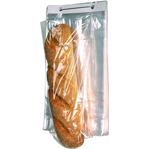 LK Packaging Low Density Gusset Bag on Wicket Dispenser