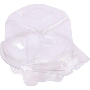 EasyPak RediServ SnaPak Clamshell Muffin Container