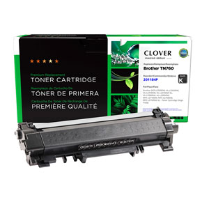 Clover Imaging TN760 Remanufactured Black Toner Cartridge