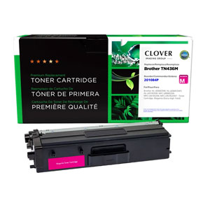 Clover Imaging TN436M Remanufactured Magenta Toner Cartridge