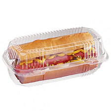 Pactiv Evergreen Clearview SmartLock Hoagie Container
