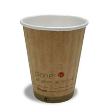 Planet+ Compostable Double Wall Hot Cups