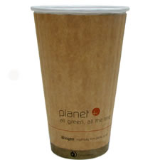 Planet+ Compostable Double Wall Hot Cups