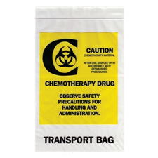 Chemotherapy Transport Bags with Zip Closure